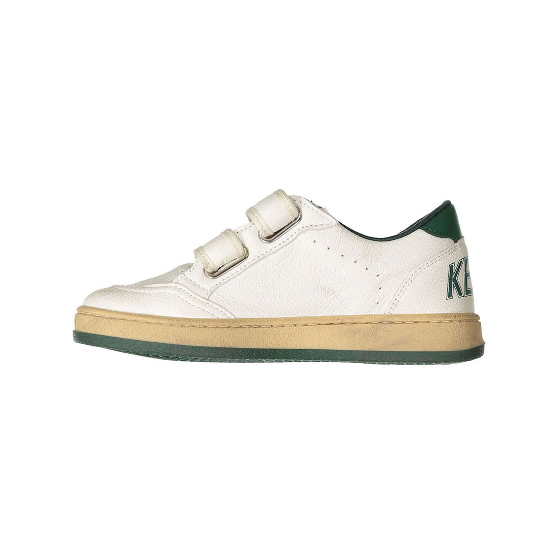 Golden Goose White/Green Ballstar Strap Sneakers – Ladida