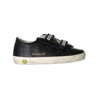 Golden Goose Black Old School Sneakers