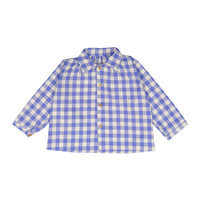 Birinit Bluish Gingham Dali Shirt
