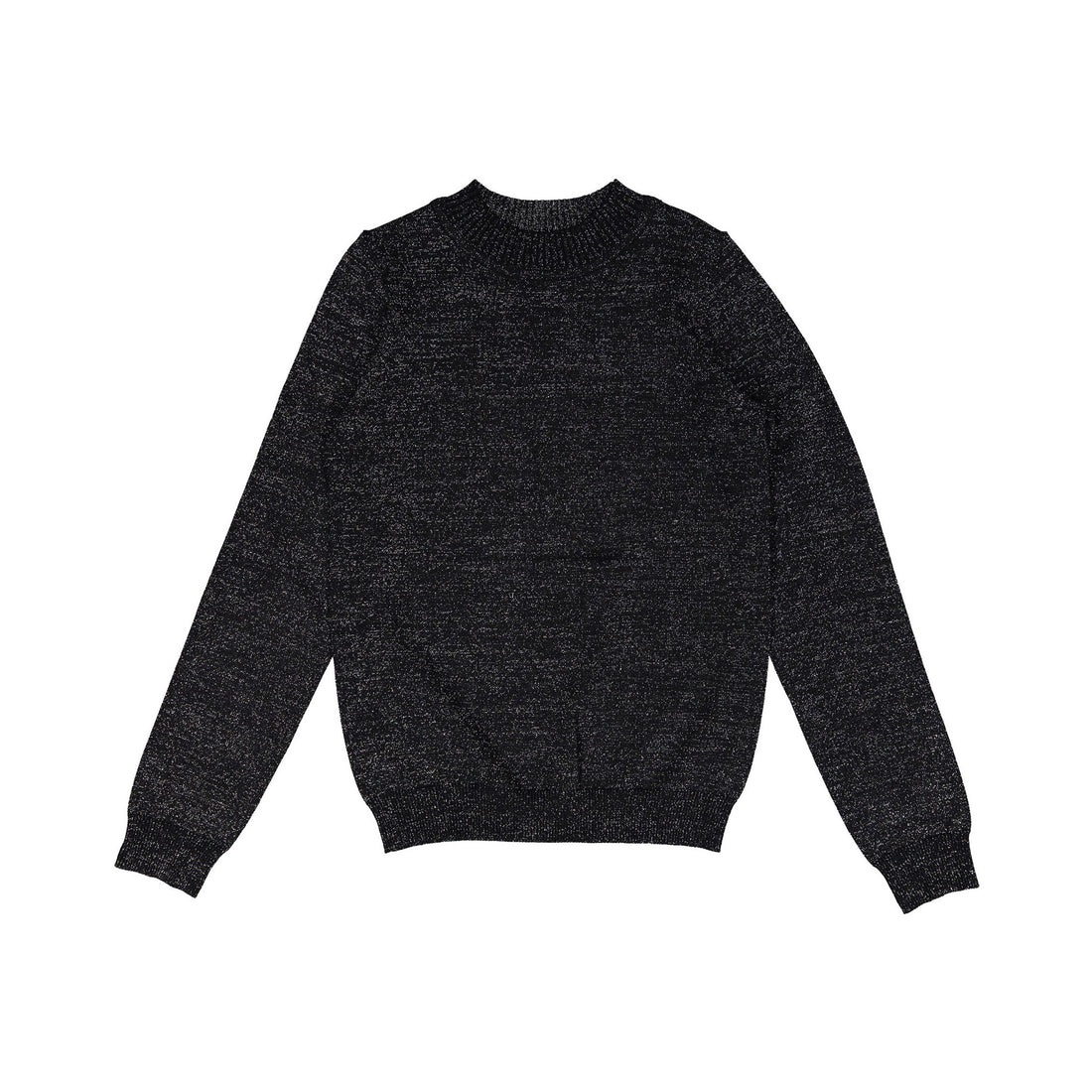 ROWE Black Lurex Knit Sweater