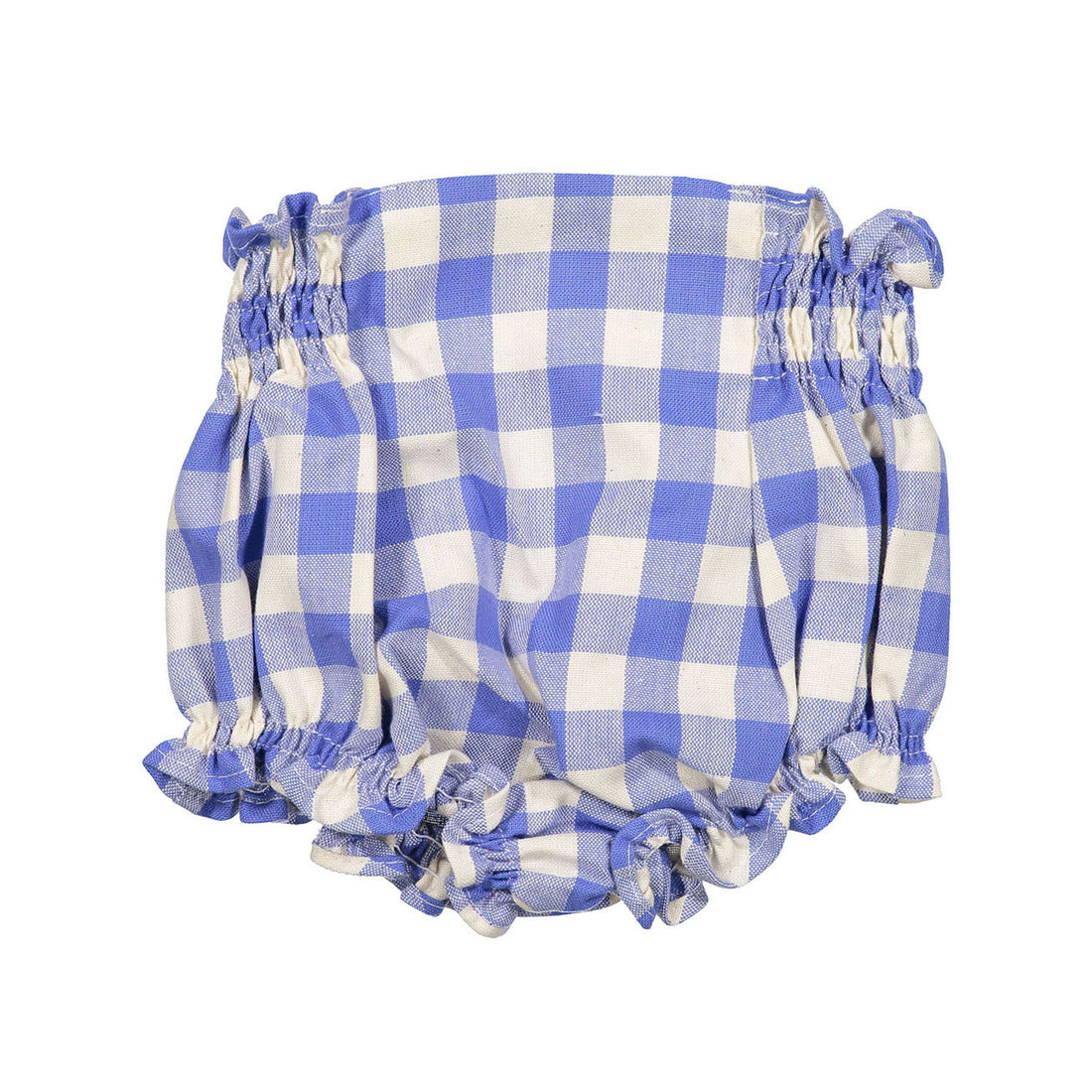 Birinit Bluish Gingham High Bloomer