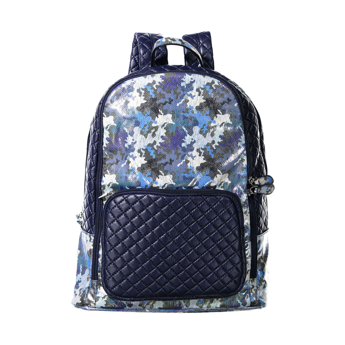 Bari Lynn Camo Top Navy Backpack