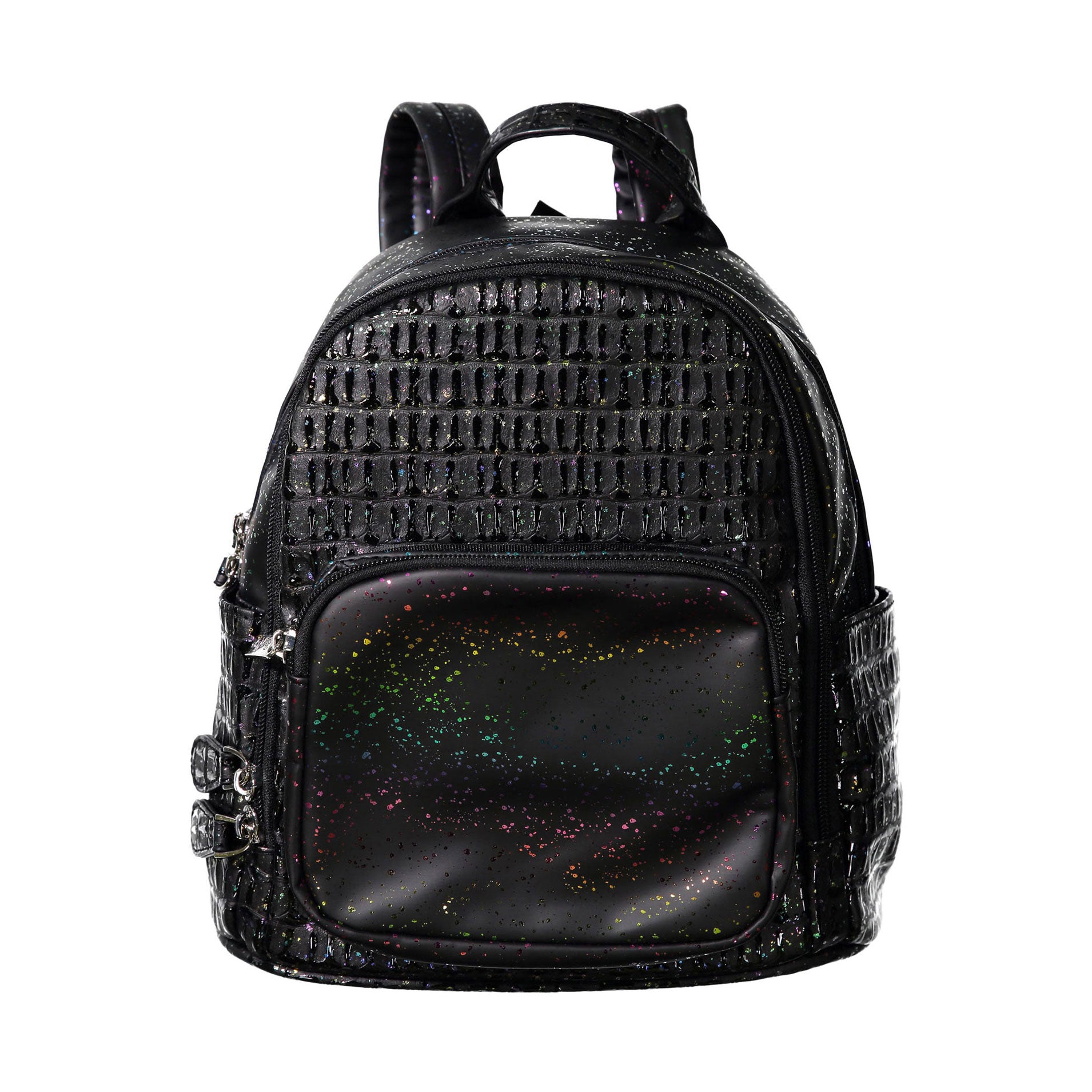 black sequin mini backpack Bari Lynn Glitter Crinkle – Ladida full-price-CA Ultralight Reel Best Lightweight The Loungefly Minnie Mouse Style:Solid