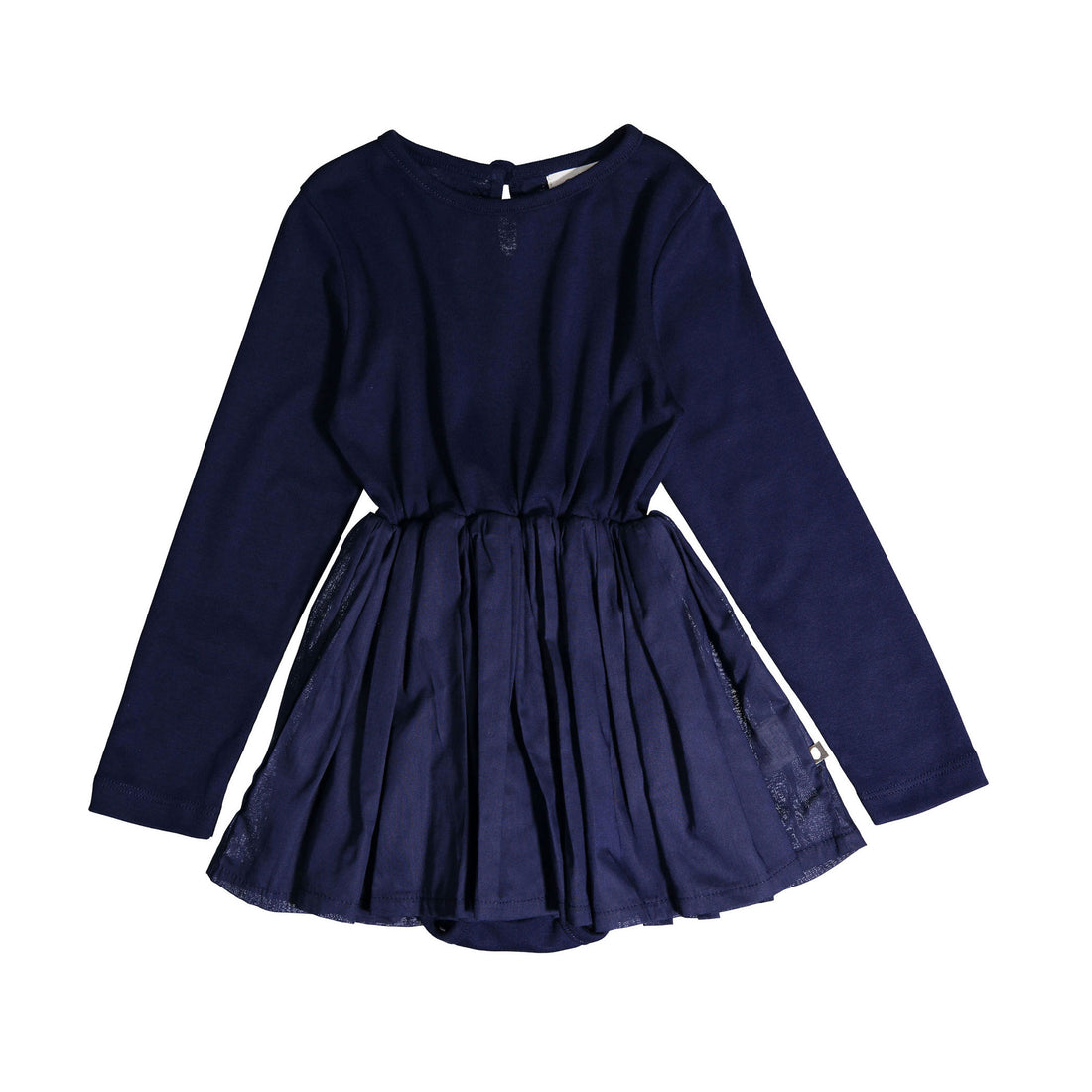 Oeuf Indigo Flouncy Dress