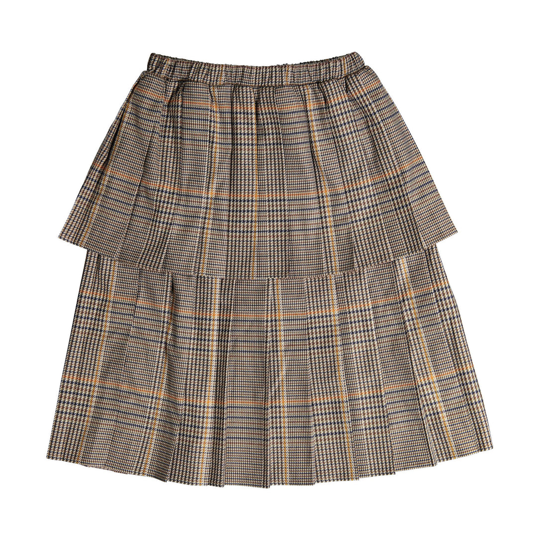 Christina Rohde Brown pleated Skirt