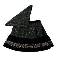 Bonjour Provencal Print Skirt + Scarf
