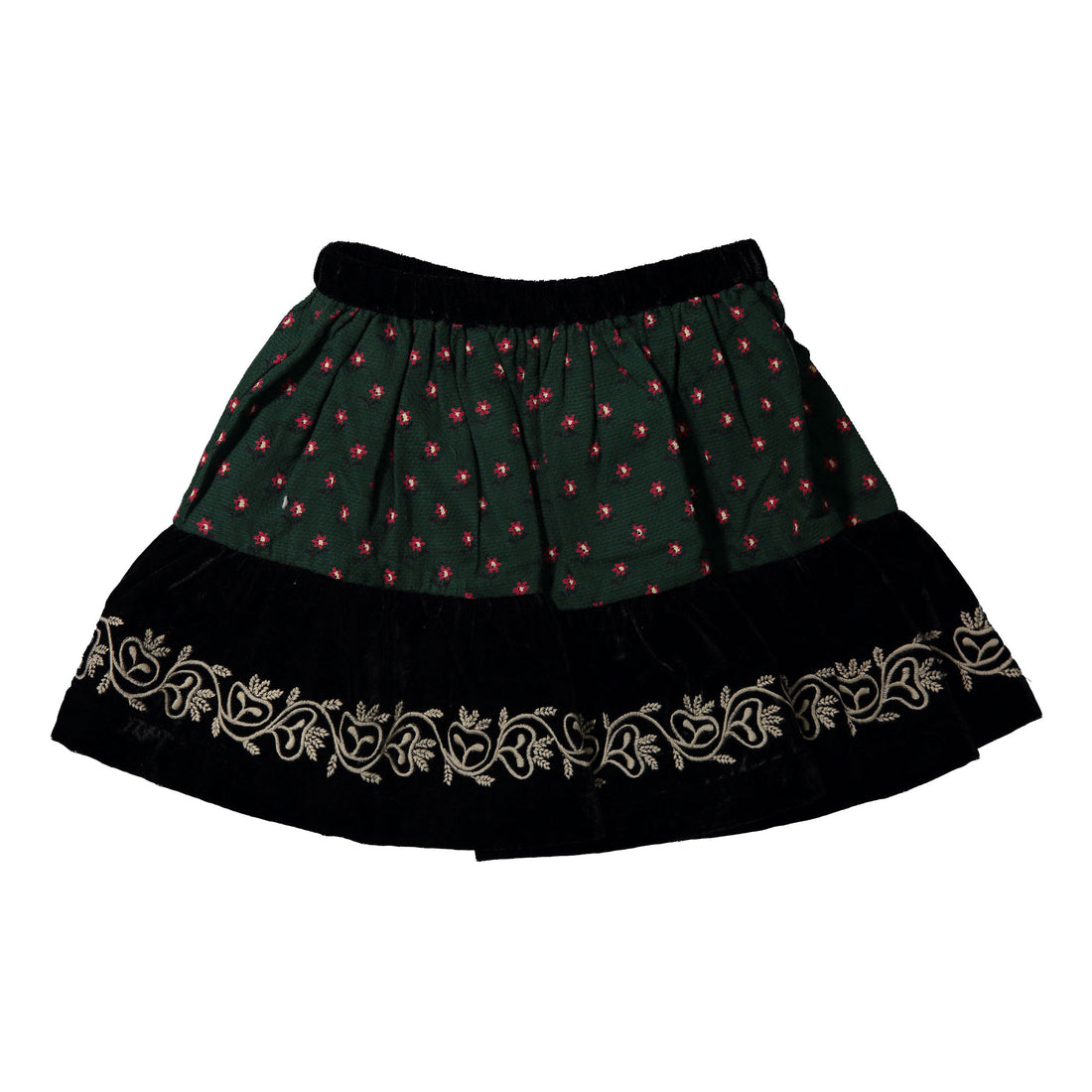 Bonjour Provencal Print Skirt + Scarf