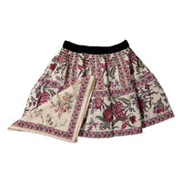 Bonjour Provence Flower/ Bird Floral Skirt