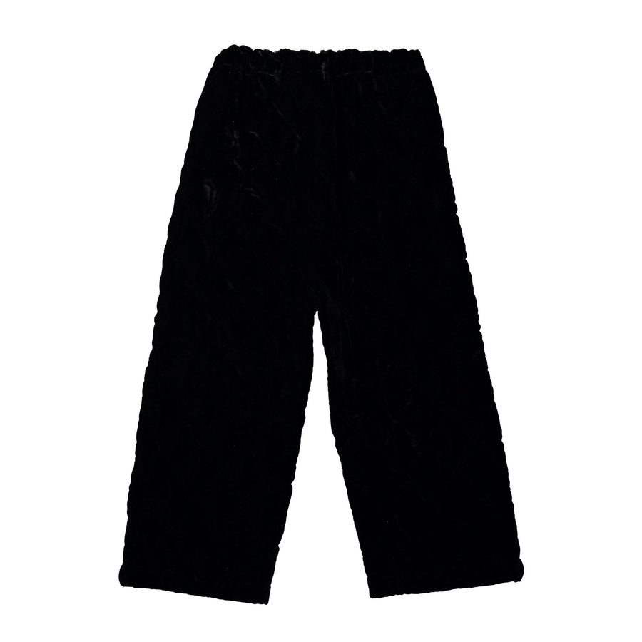 Bonjour Black Velvet Pants