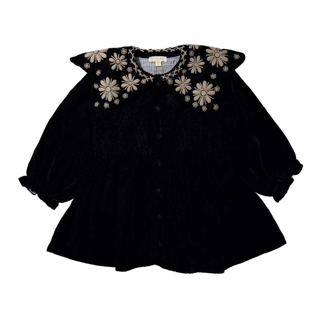 Bonjour Black Velvet Tunique
