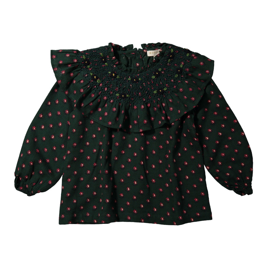 Bonjour Provencal Print Blouse
