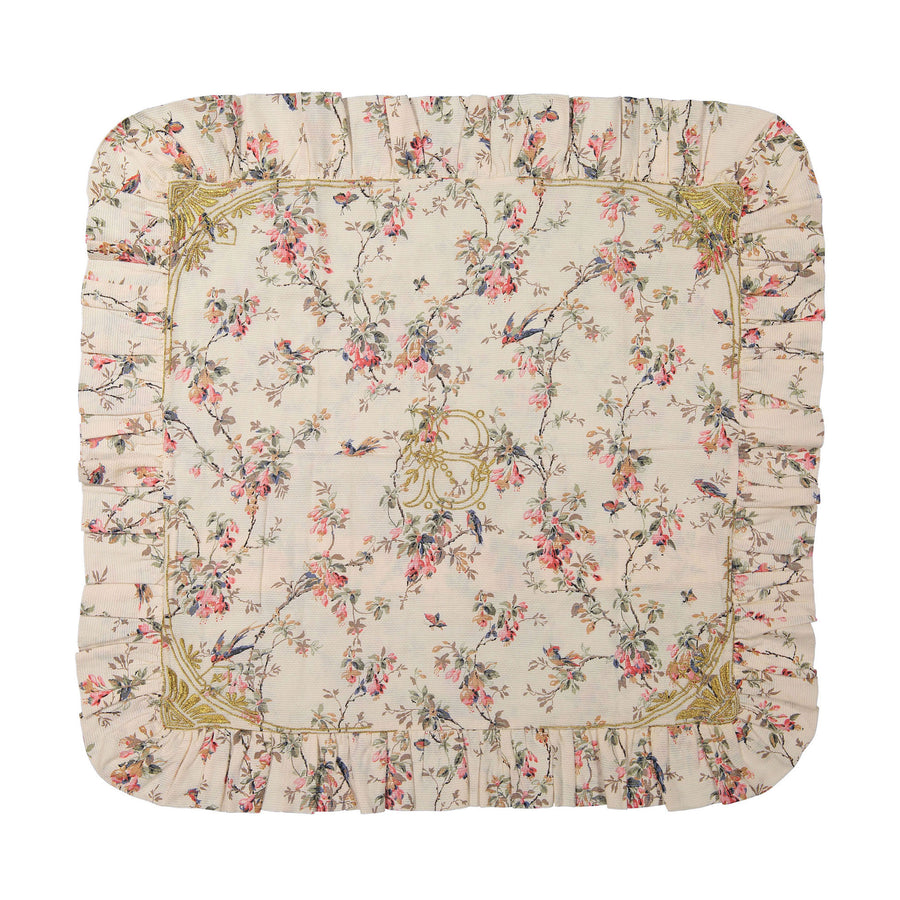 Bonjour Bird Floral Pillow Case