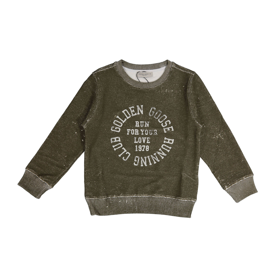 Golden Goose Ivy Green Journey Sweatshirt