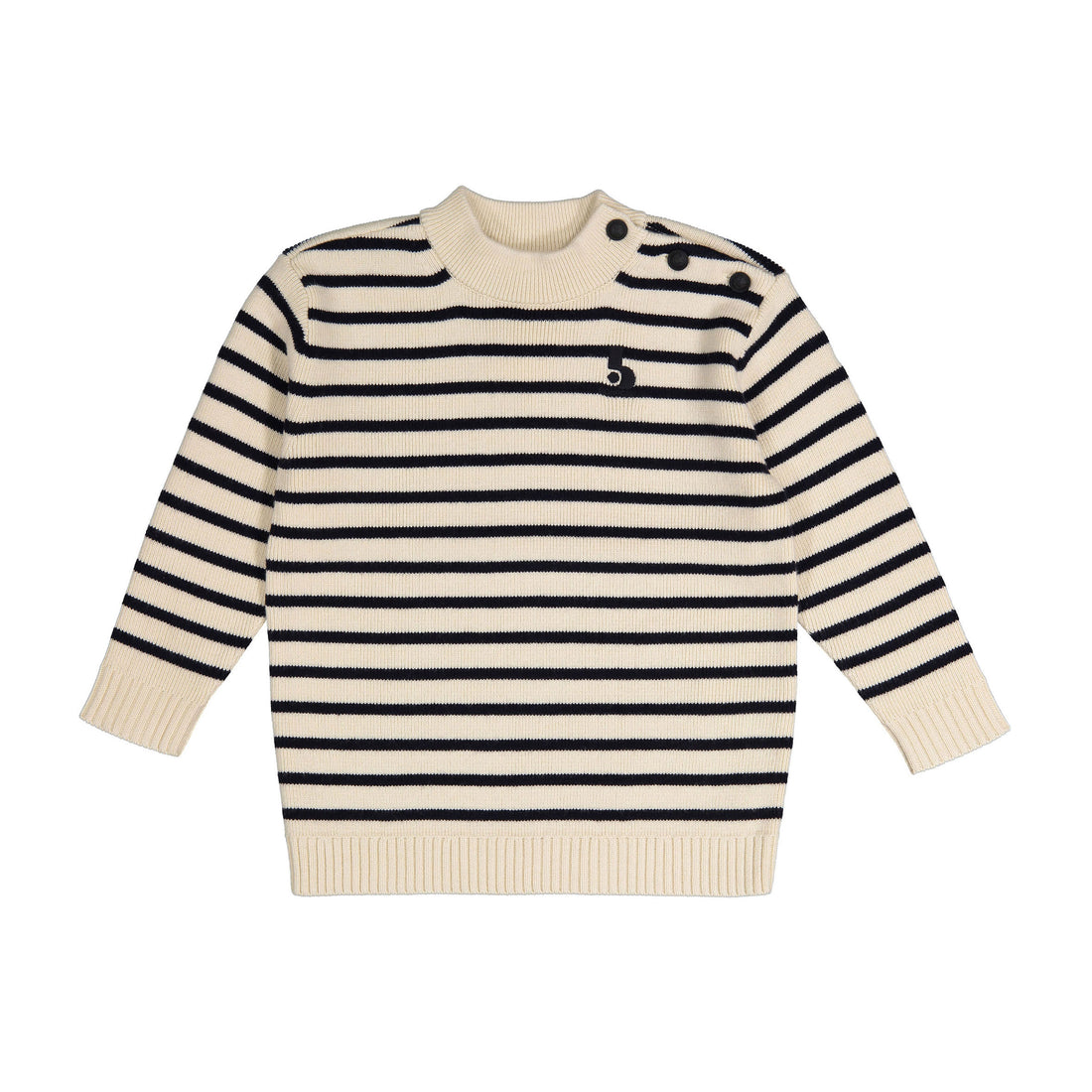 Bonpoint Marine Stripe Dantes Sweater