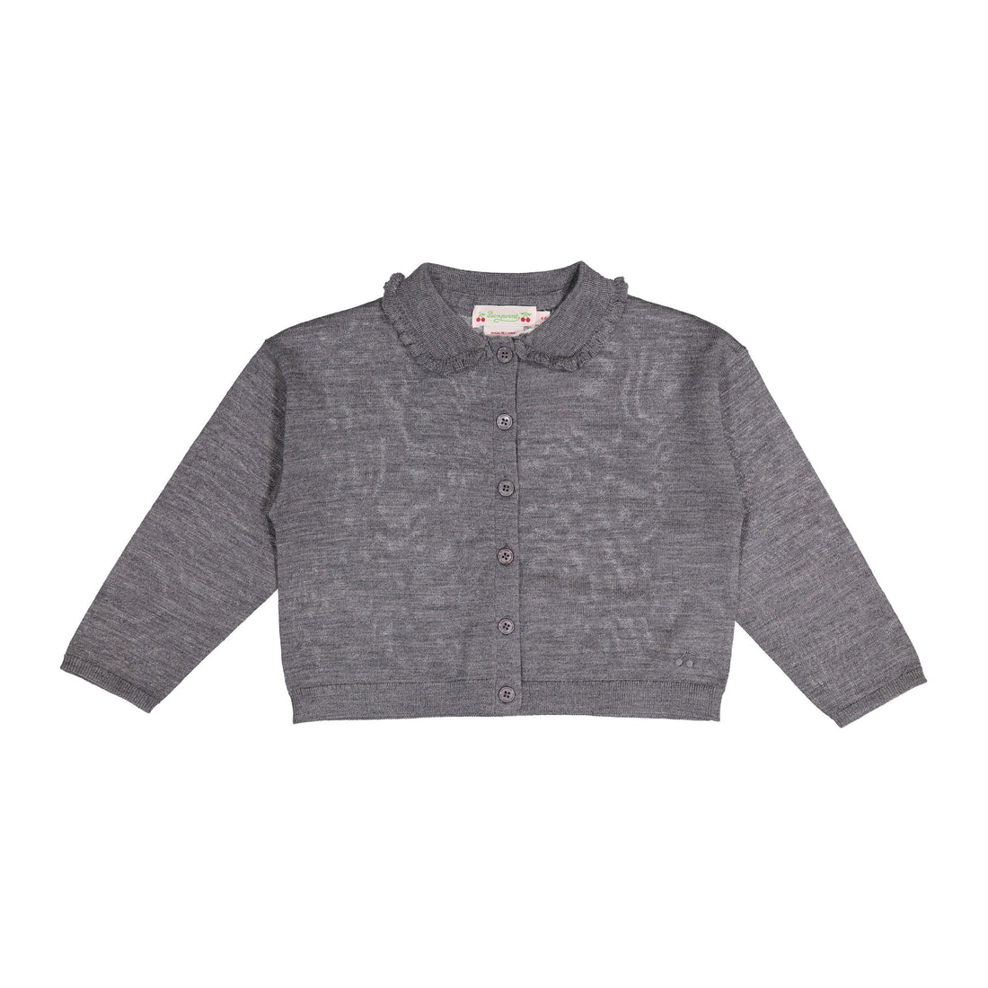 Bonpoint Soft Grey Diana Cardigan