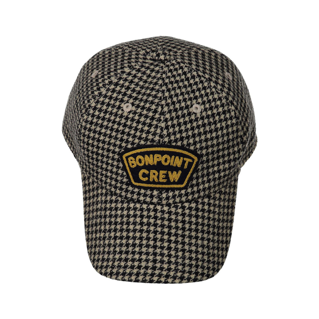 Bonpoint Green Houndstooth Cap