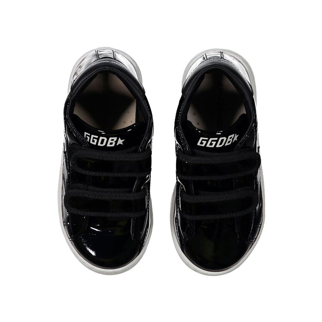 Golden Goose Black Patent June Sneakers