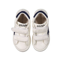 Golden Goose White/Dark Blue June Sneakers