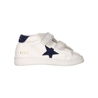 Golden Goose White/Dark Blue June Sneakers