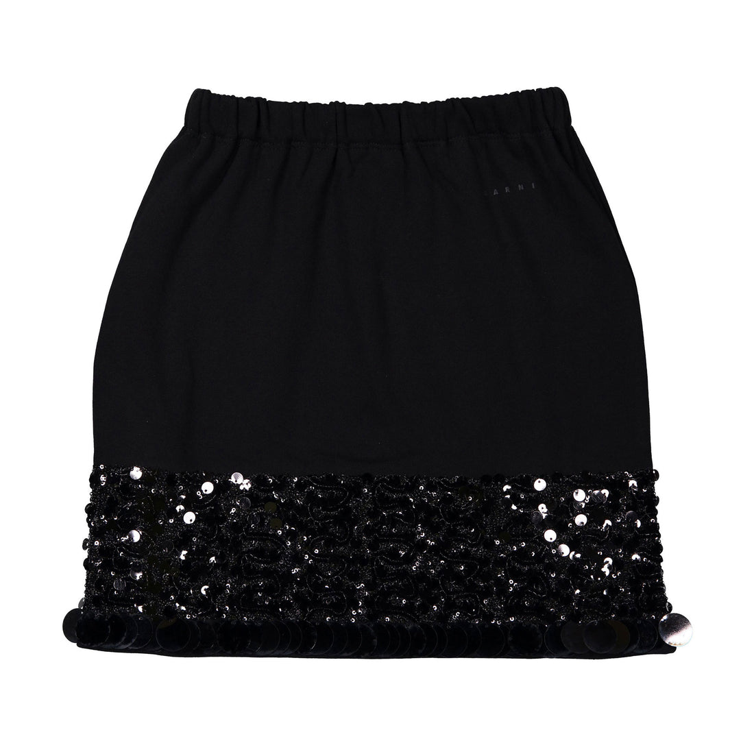 Marni Black Sequin Skirt