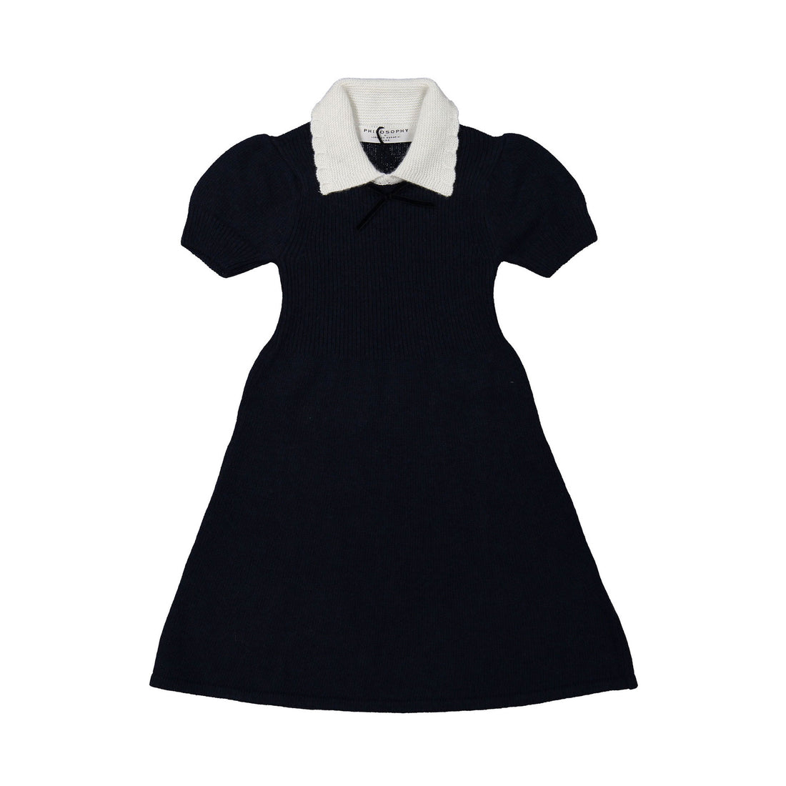 Philosophy Blue Collared Knit Dress