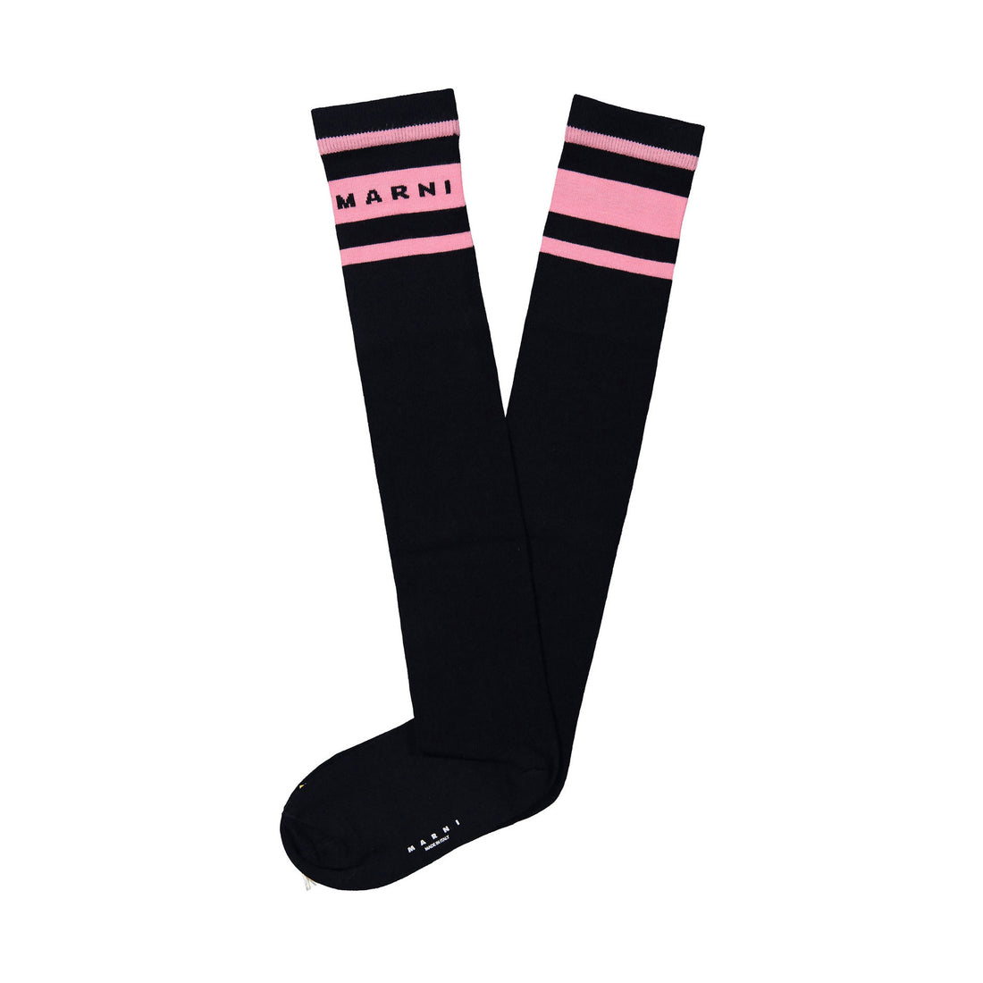 Marni Navy Knee Socks