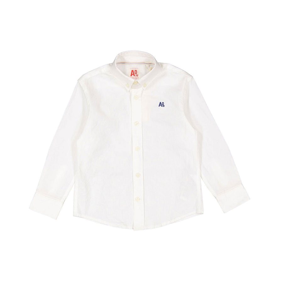 AO76 White Axel Logo Shirt
