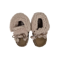 Bonpoint Chestnut Shearling Slippers