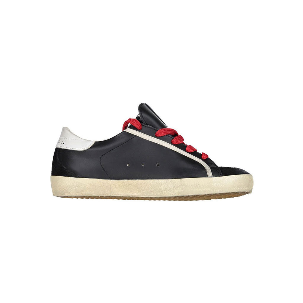 Bonpoint X Golden Goose Black/Ottanio Basket Star Sneakers