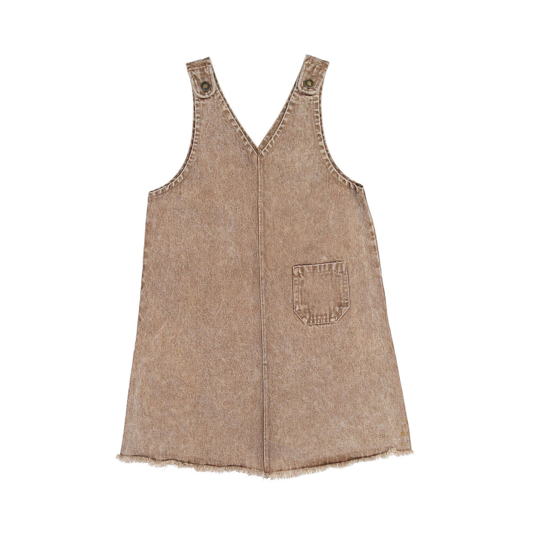 L by Ladida Brown Denim V Jumper