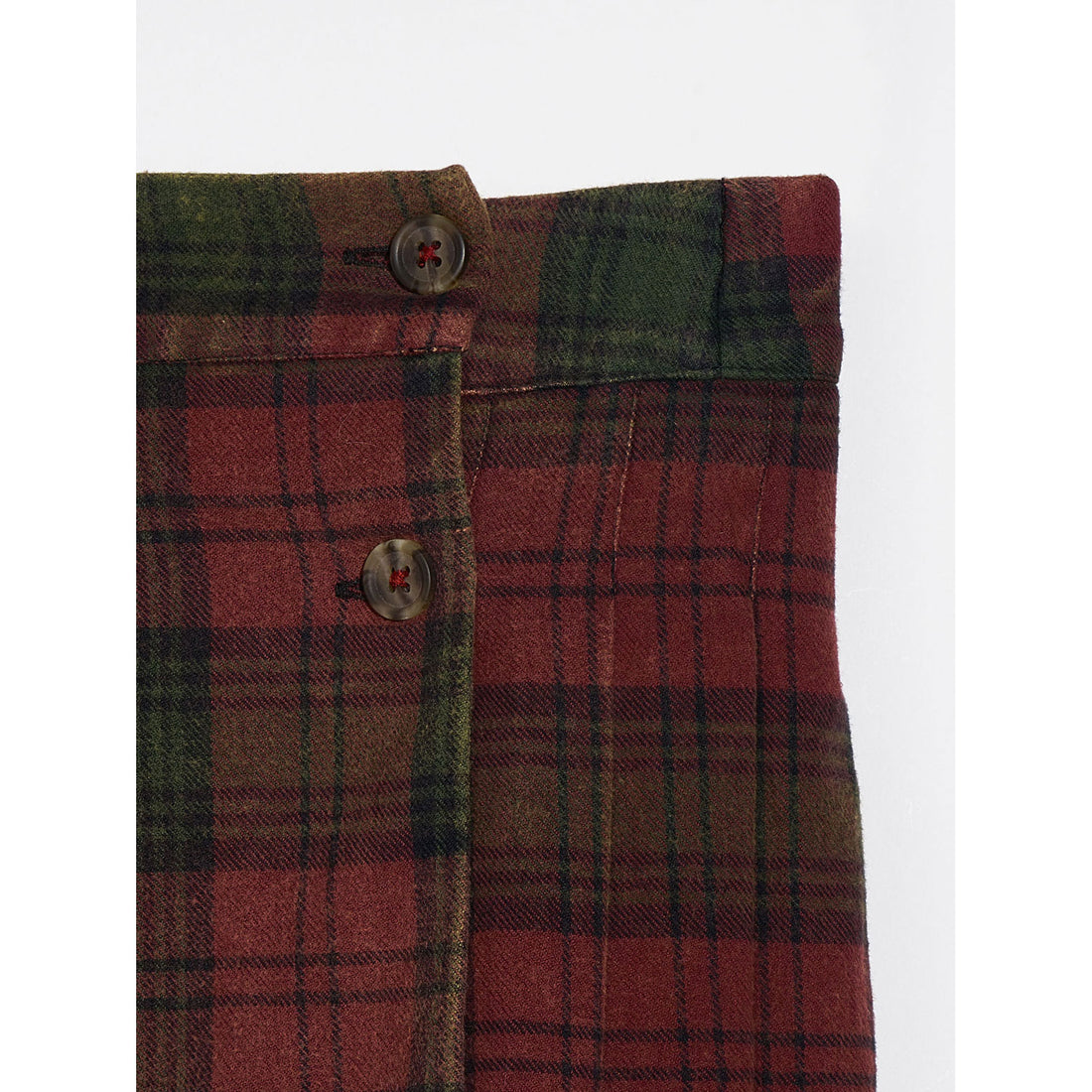 Bellerose Check Halise Skirt