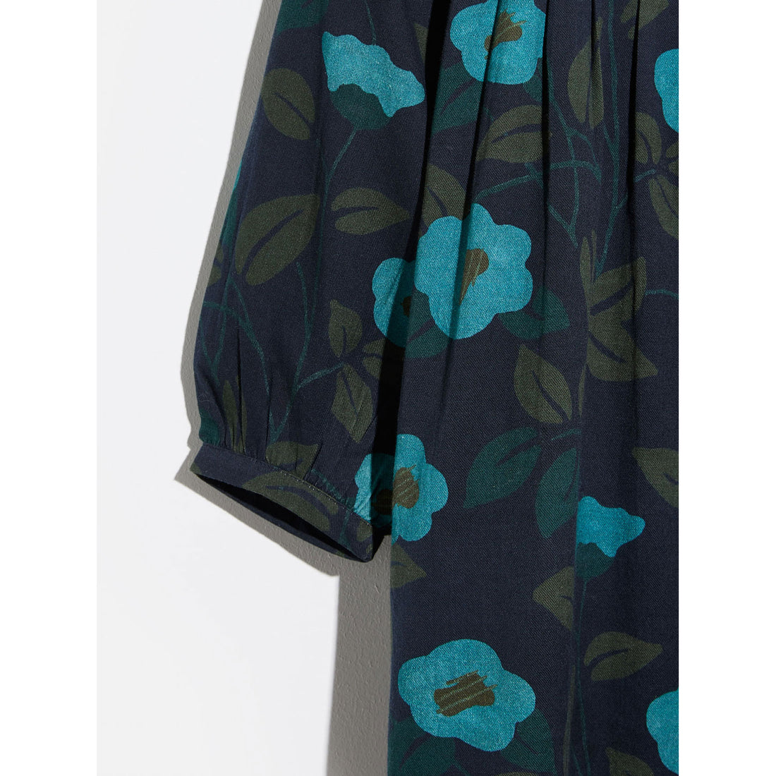 Bellerose Navy/Teal Flowers Poko Dress