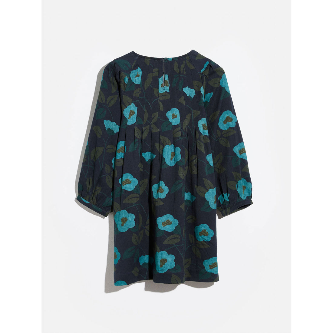 Bellerose Navy/Teal Flowers Poko Dress