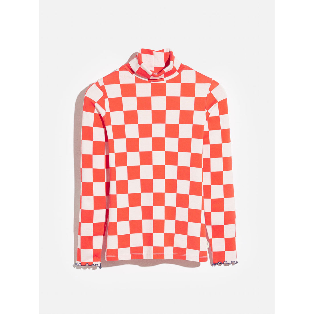 Bellerose Red/White Valou Turtlenecks