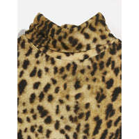 Bellerose Leopard Flowers Velfie Turtleneck