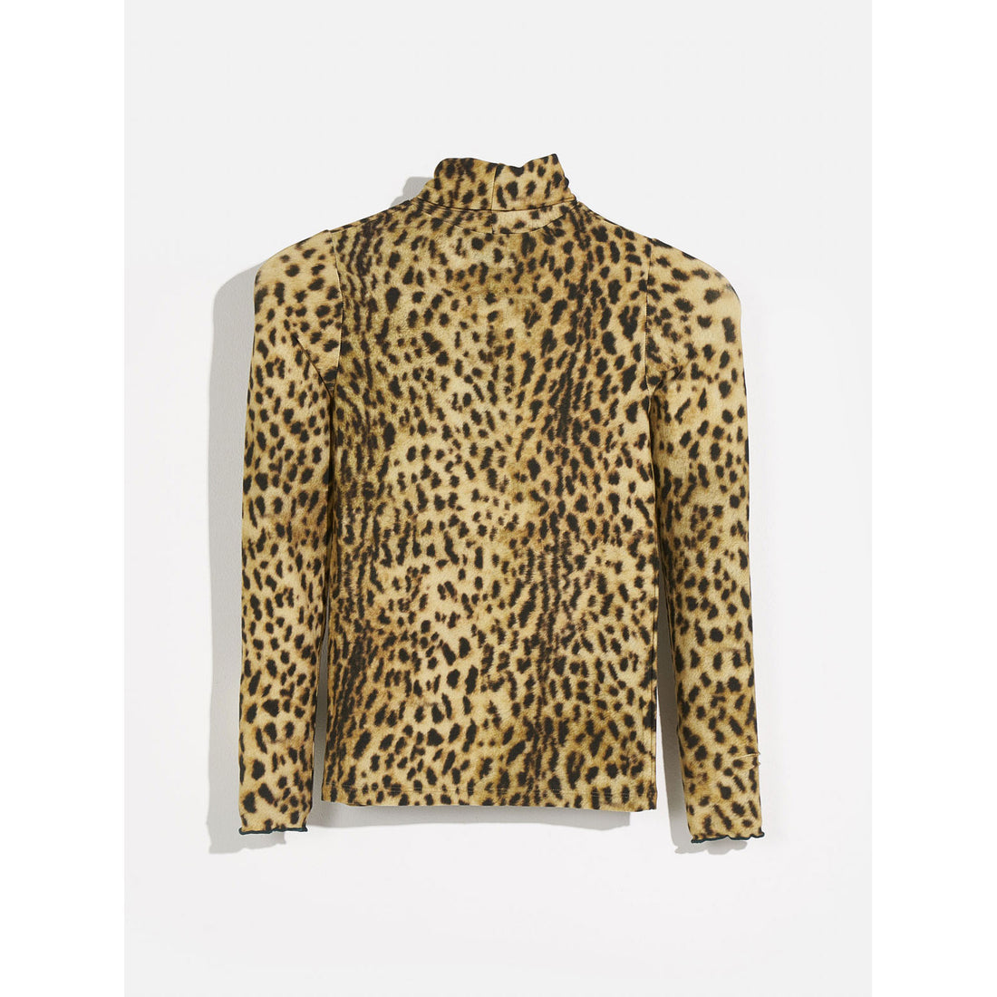 Bellerose Leopard Flowers Velfie Turtleneck