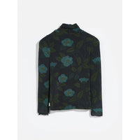 Bellerose Navy/Teal Flowers Velfie Turtleneck