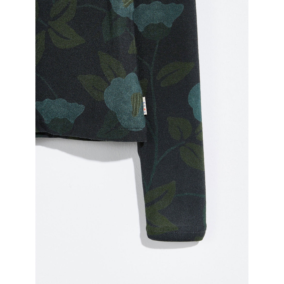 Bellerose Navy/Teal Flowers Voula Shirt