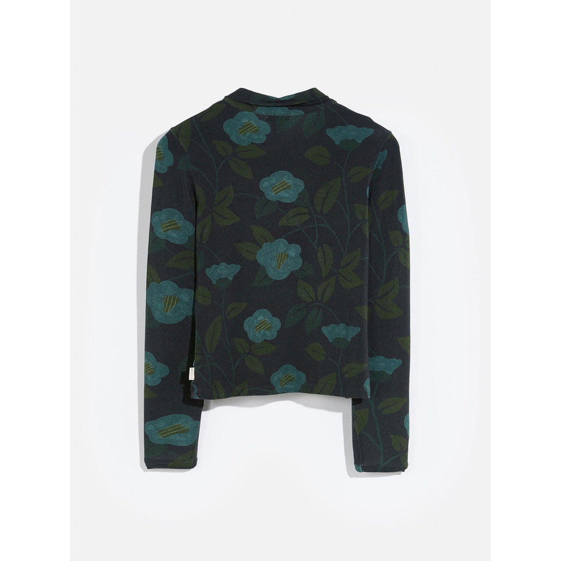 Bellerose Navy/Teal Flowers Voula Shirt