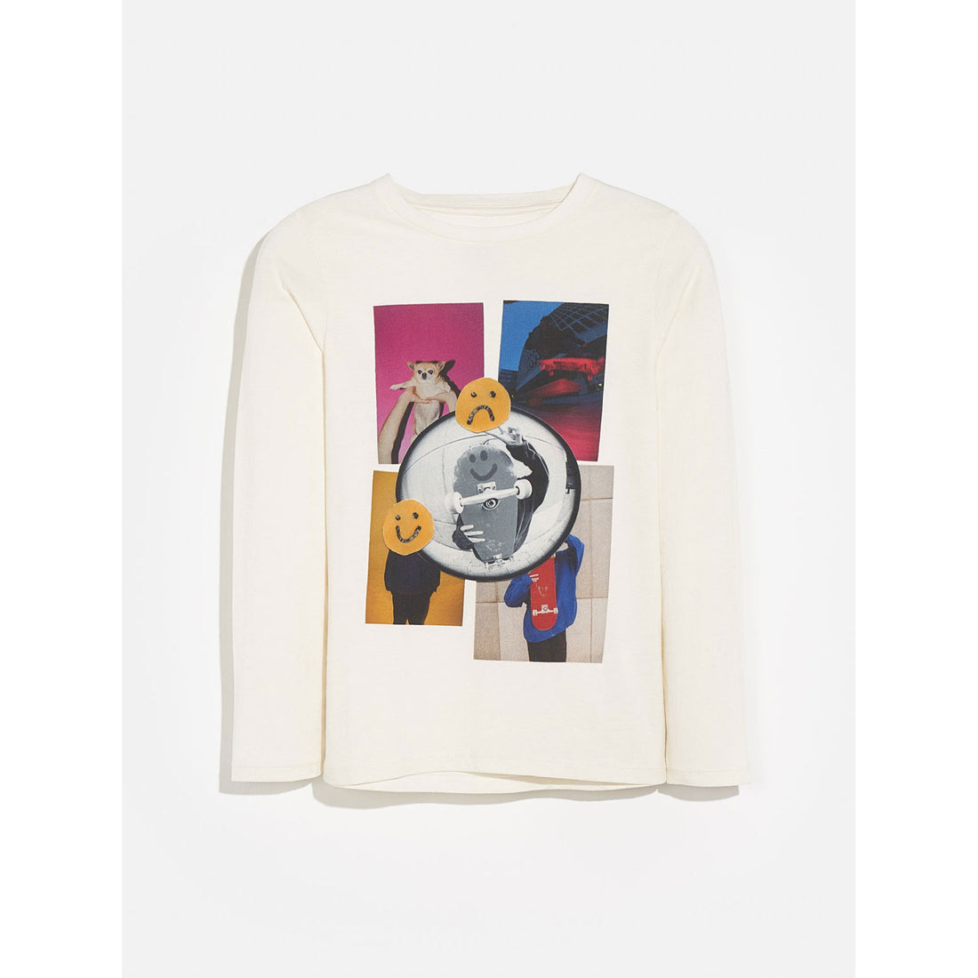 Bellerose Vintage White Kenno Garphic Tee