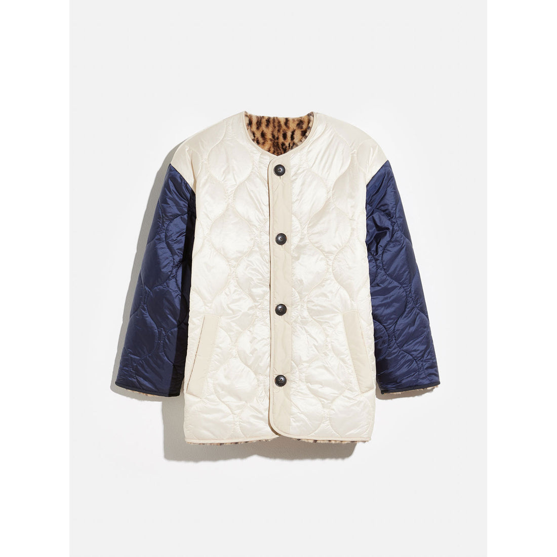 Bellerose Ecru Leopard Havanas Jacket