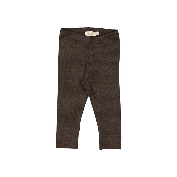 MarMar Copenhagen Deep Chocolate Melange Leggings
