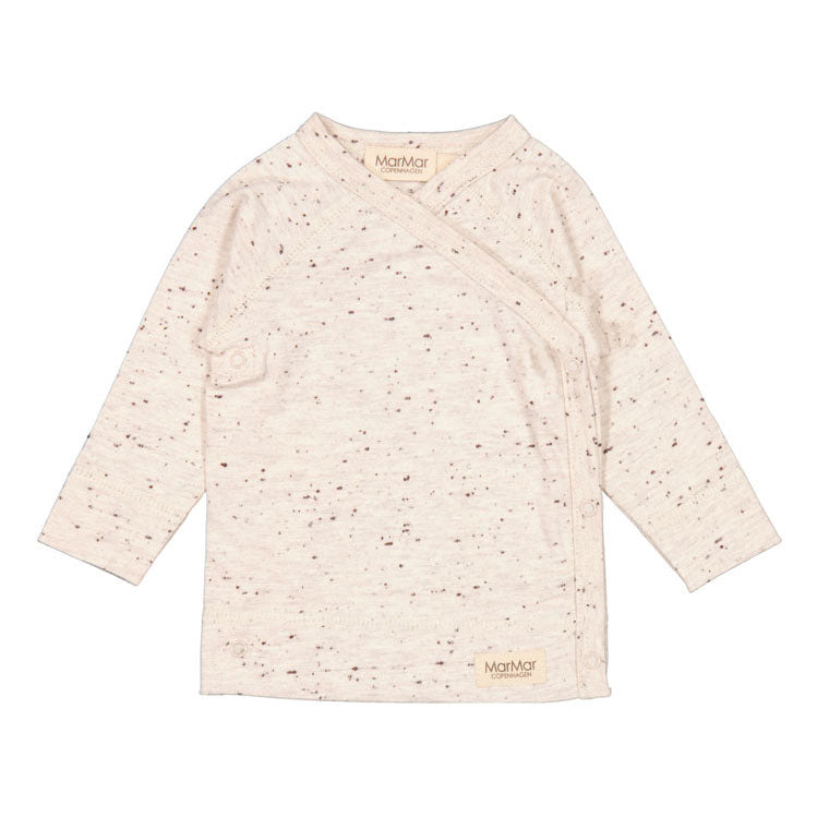 MarMar Copenhagen Beige Melange Tut Wrap Top