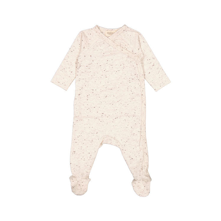 MarMar Copenhagen Beige Melange Rubbeta Onesie