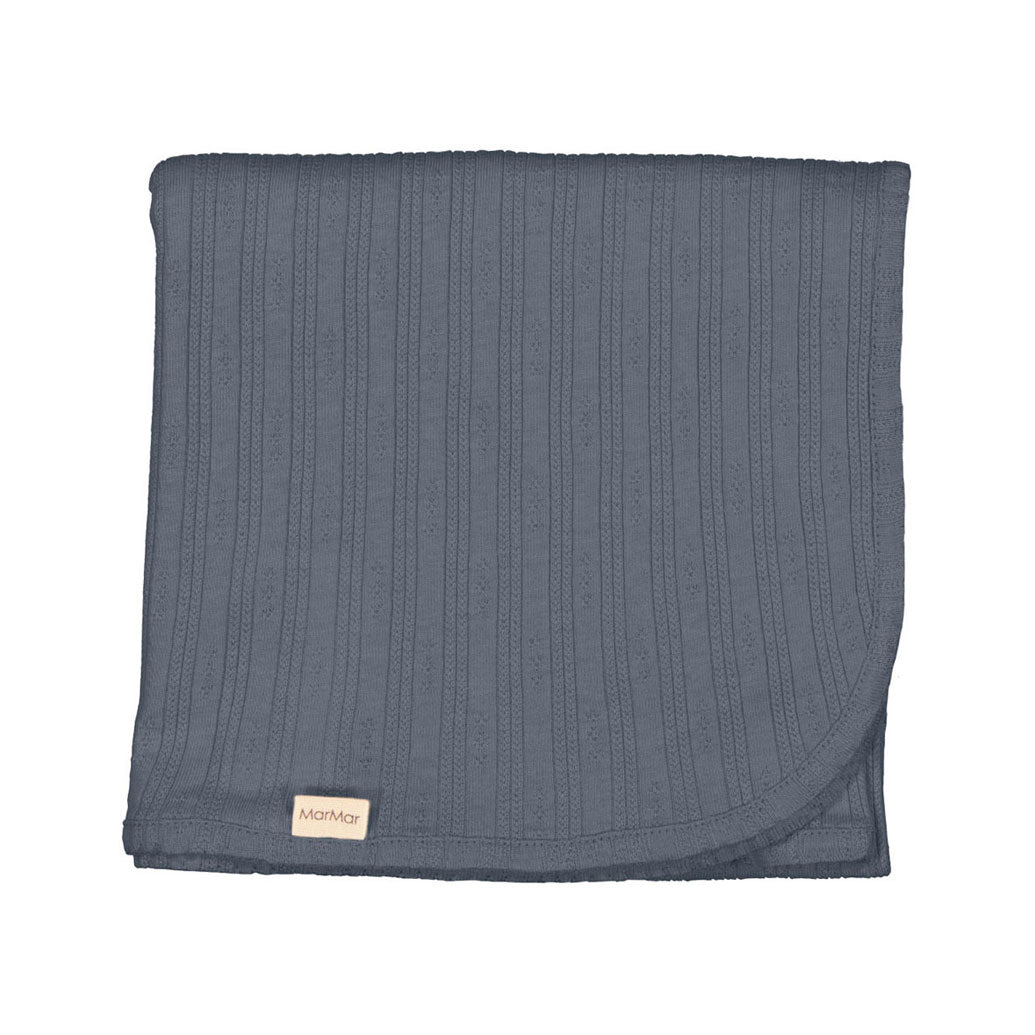 MarMar Copenhagen Stormy Blue Alida Blanket