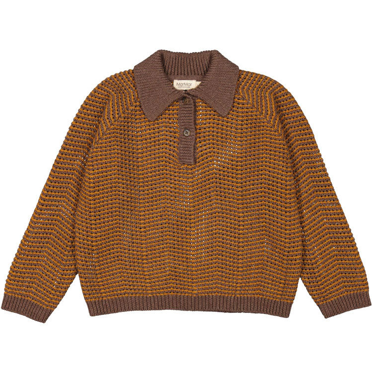 MarMar Copenhagen Pumpkin Pie Stripe Torsten Sweater