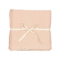 MarMar Copenhagen Cream Taupe Hearts Alia Blanket