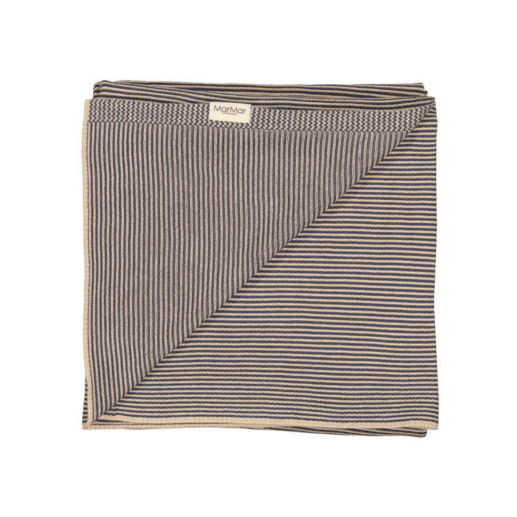 MarMar Copenhagen Blue Stripe Alia Blanket