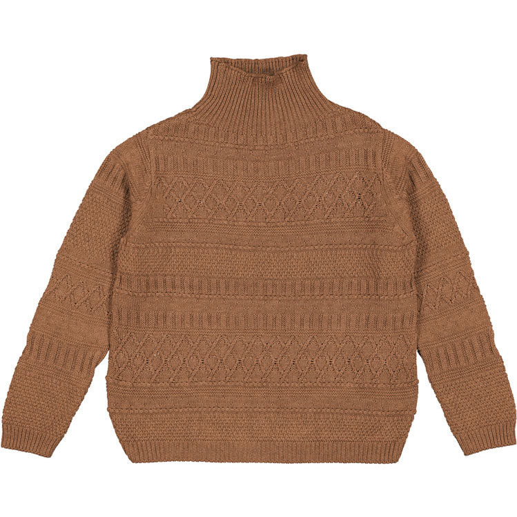 MarMar Copenhagen Dark Fudge Melange Todo Sweater