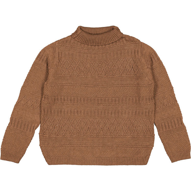 MarMar Copenhagen Dark Fudge Melange Todo Sweater